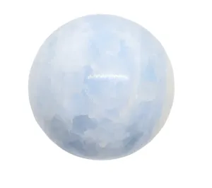 190G Blue Calcite Crystal Sphere
