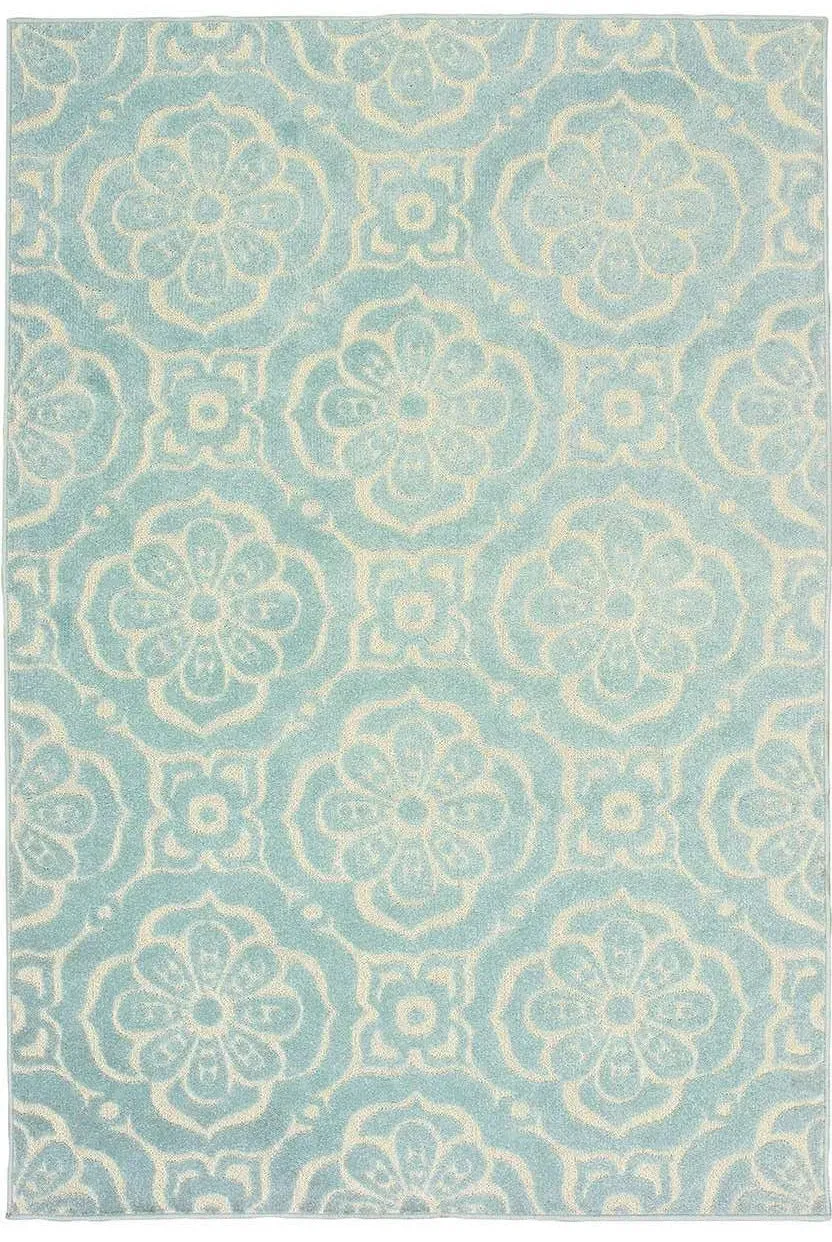 Barbados 539L Blue Ivory Rug