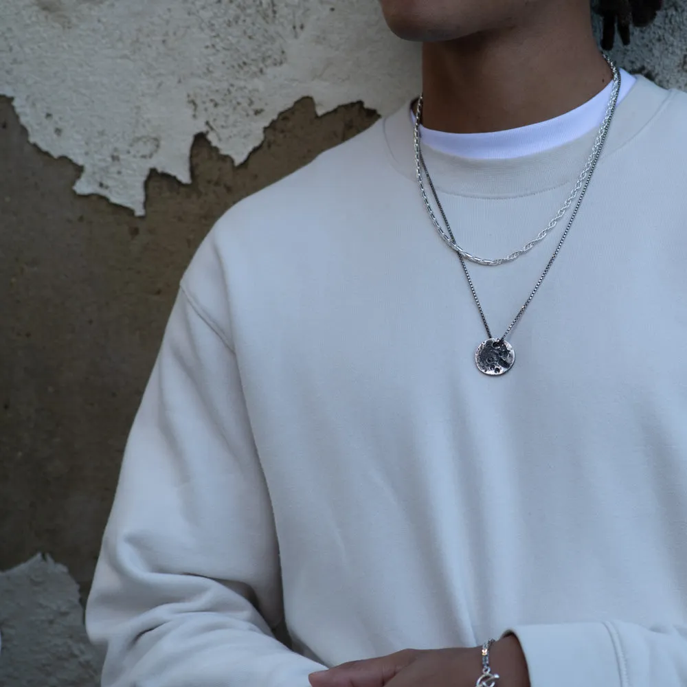 Bonnie & Clyde men's gold necklace