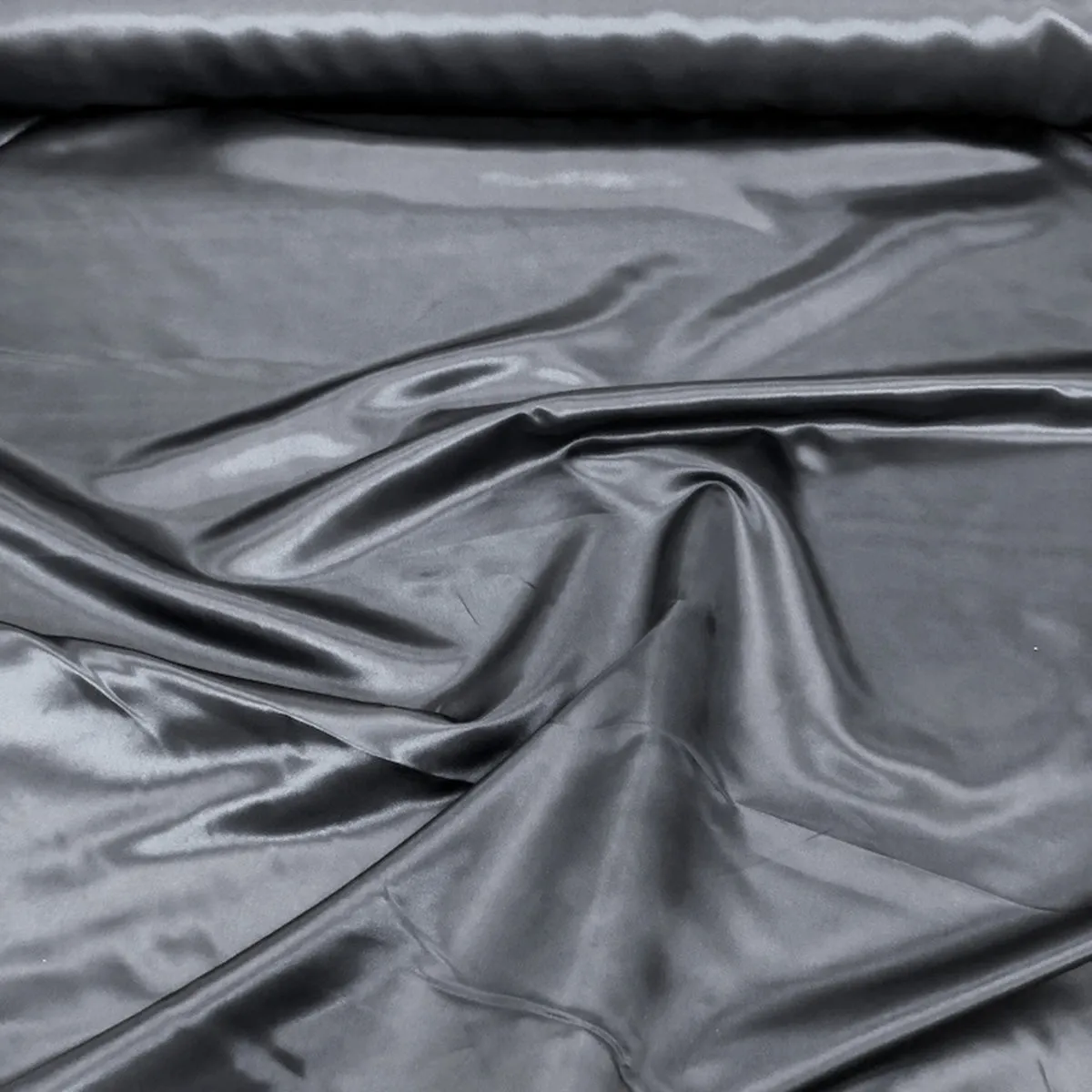 Bridal Satin Table Linen in Gray 665