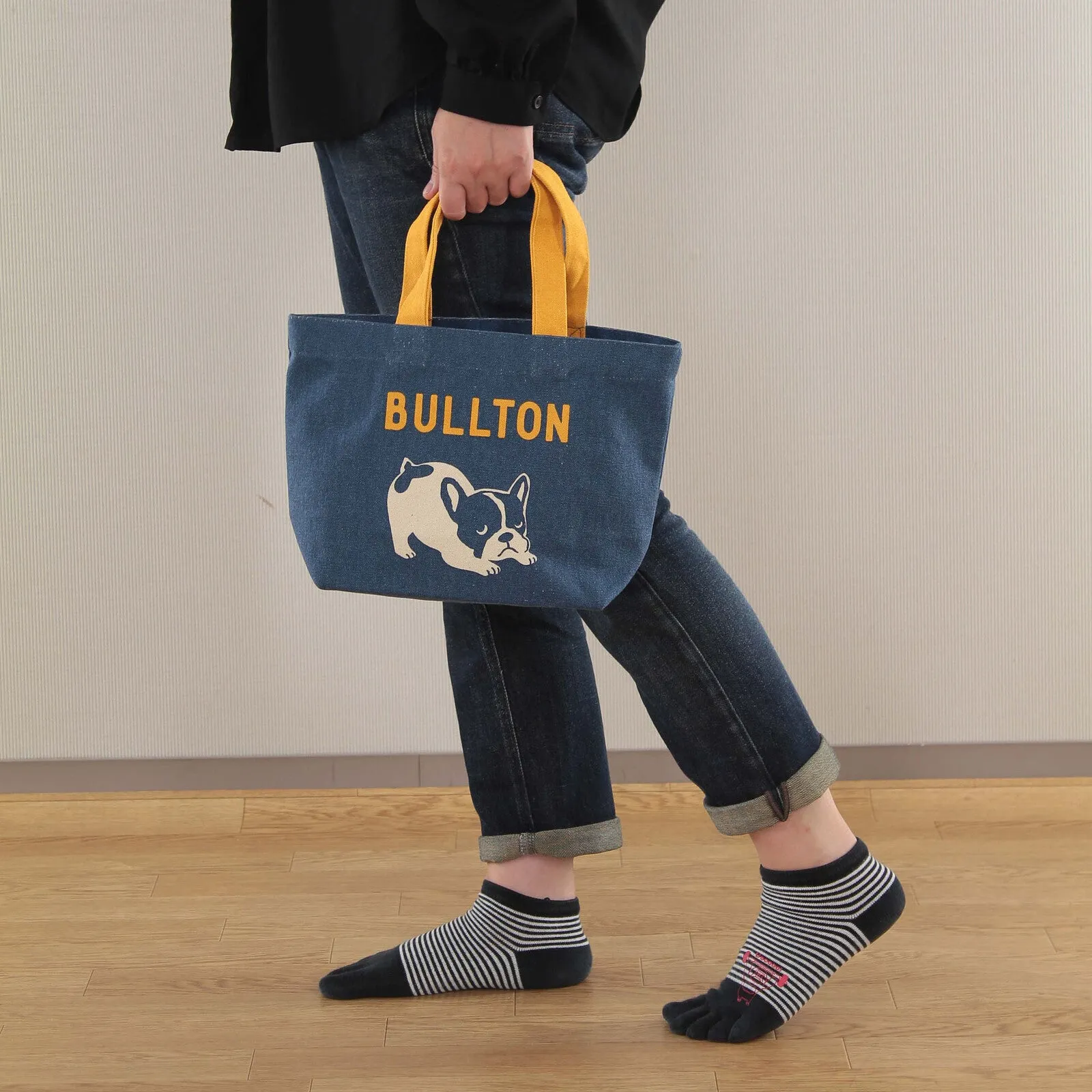 Bullton French Bulldog Canvas Tote Bag