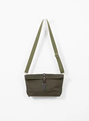Canvas Travel Shoulder Pouch Olive