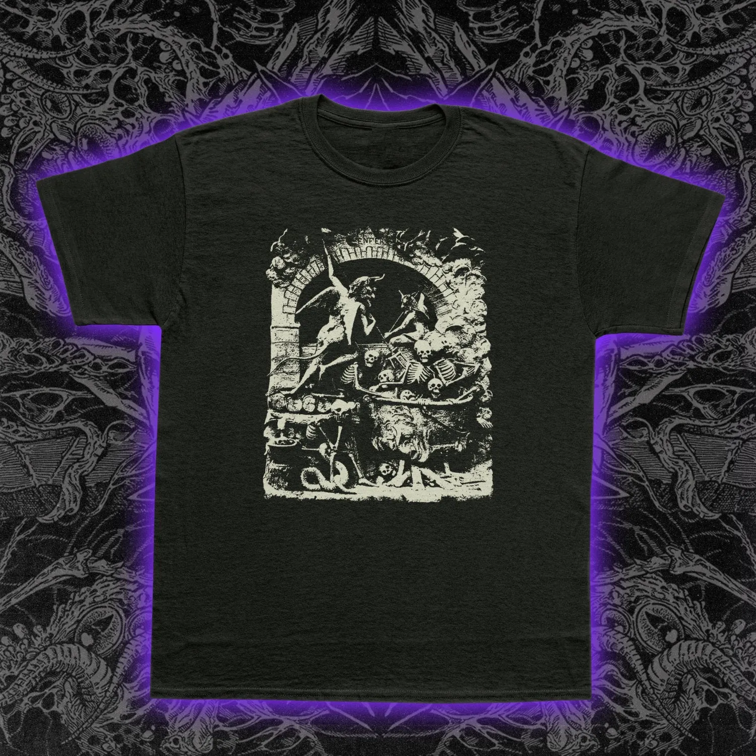 Cauldron Of The Damned Slim Fit Tee