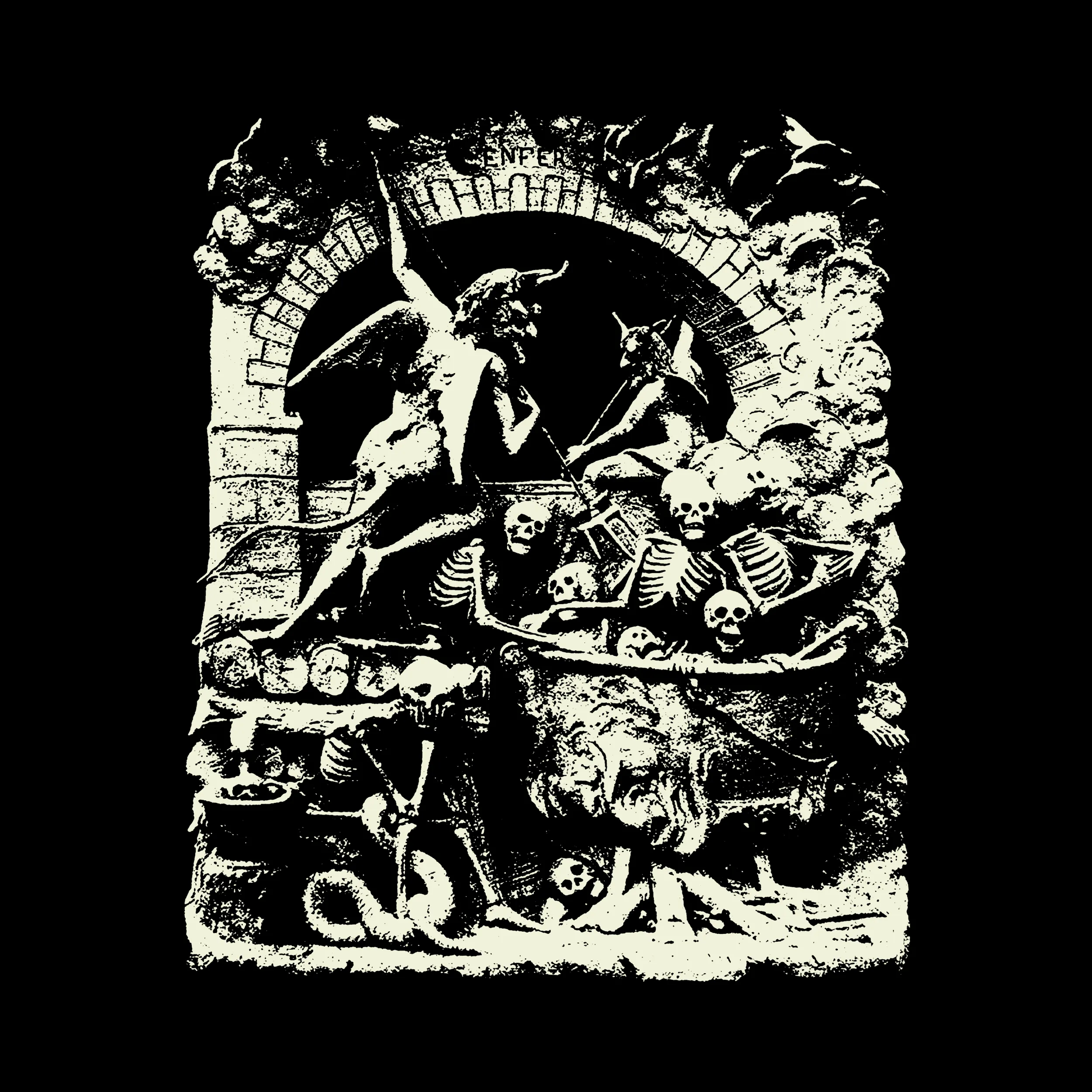 Cauldron Of The Damned Slim Fit Tee
