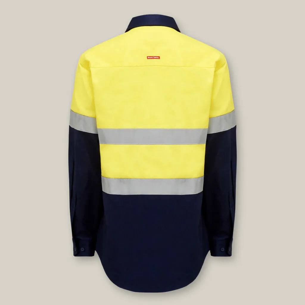 Core Hi-Vis 2 Tone Taped Cotton Drill Shirt - Y04610