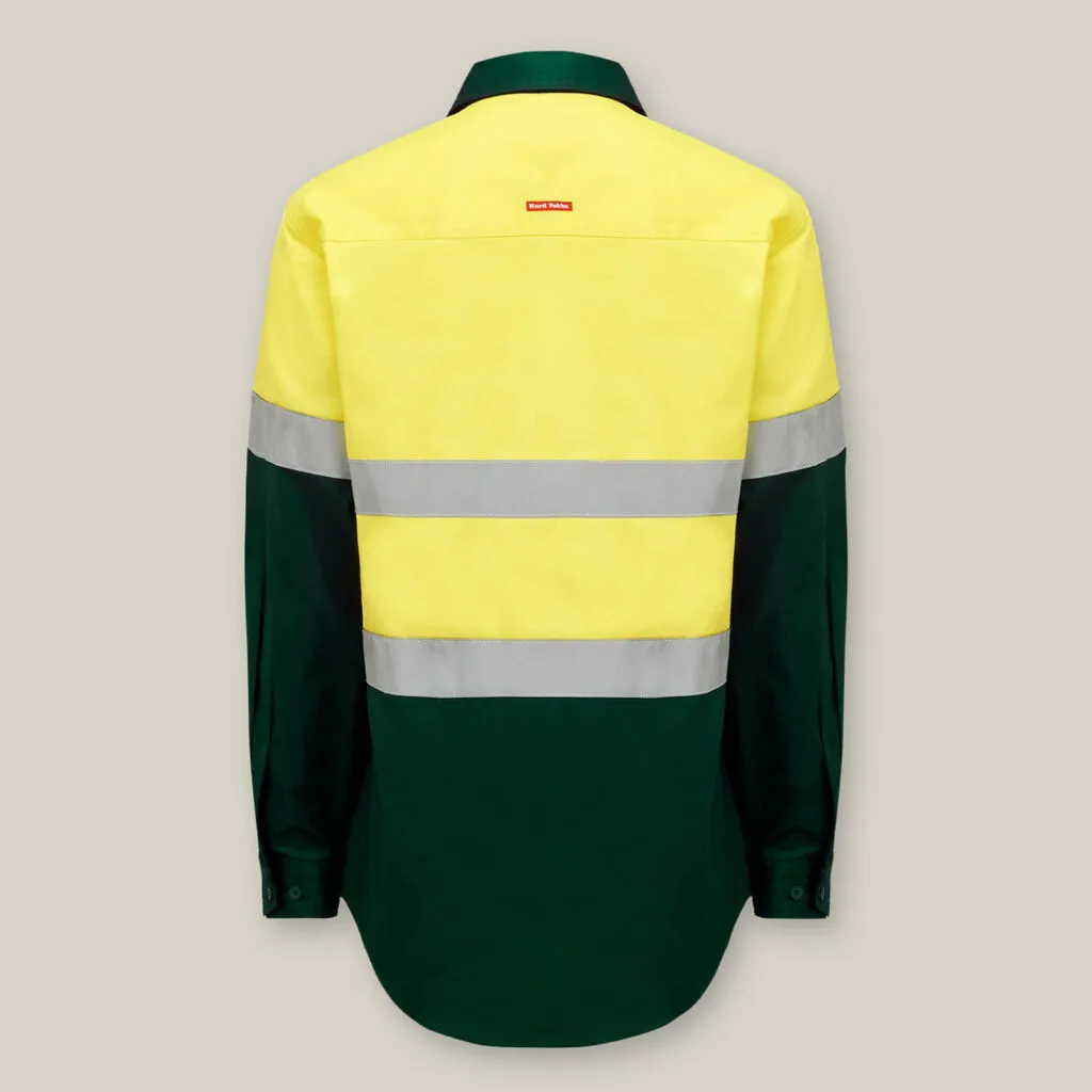 Core Hi-Vis 2 Tone Taped Cotton Drill Shirt - Y04610