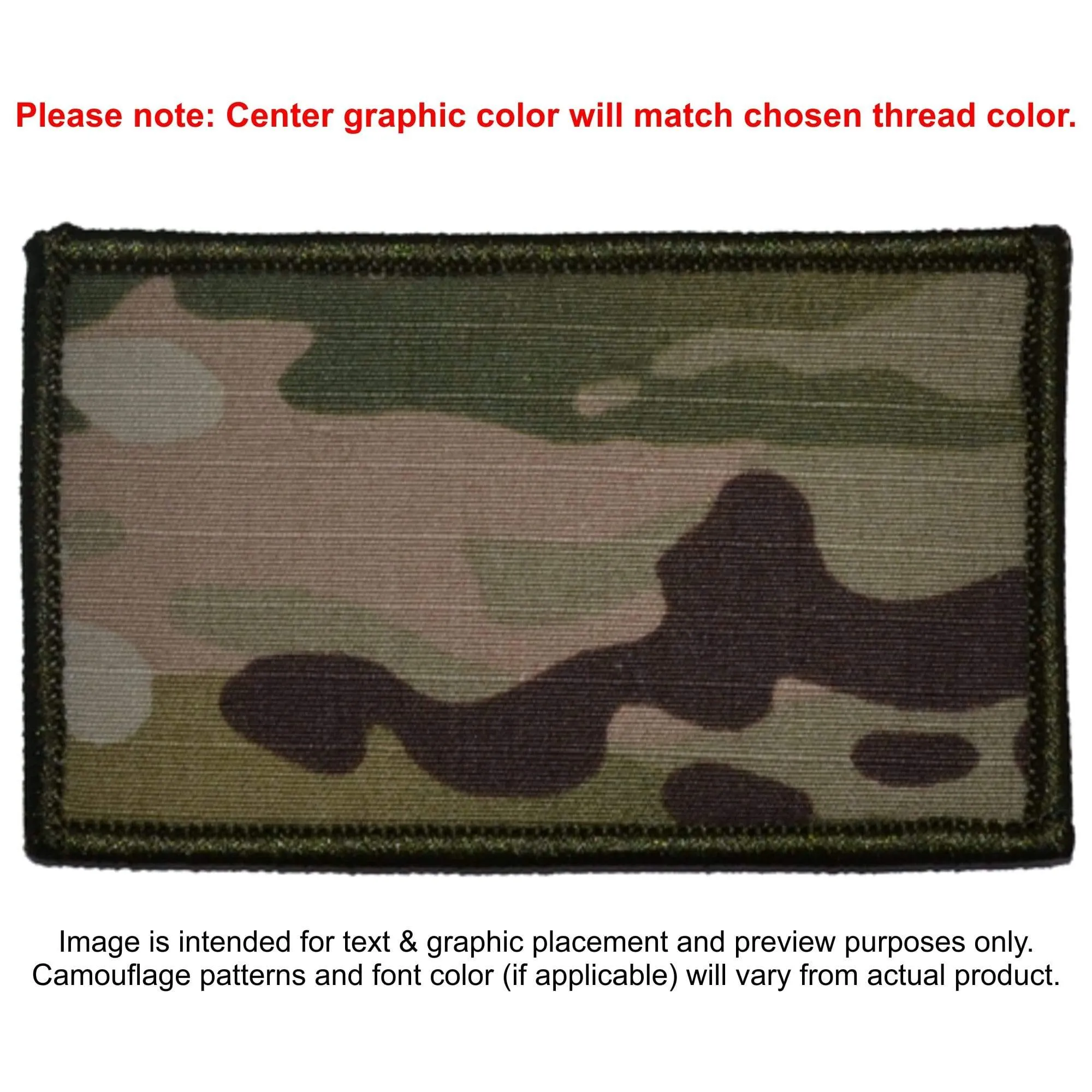 Custom Made Combat Plate Carrier Flak Patch - Custom Image