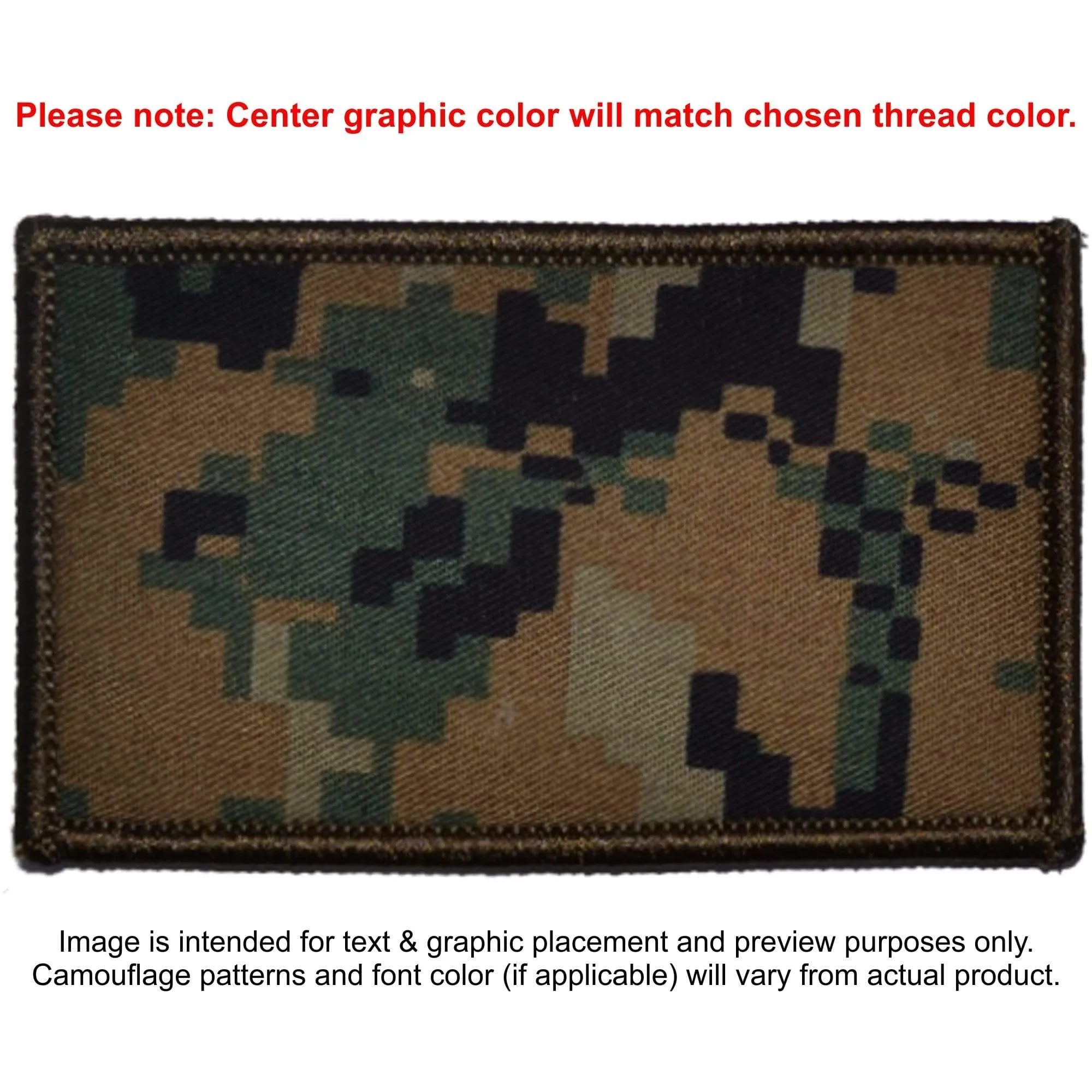 Custom Made Combat Plate Carrier Flak Patch - Custom Image