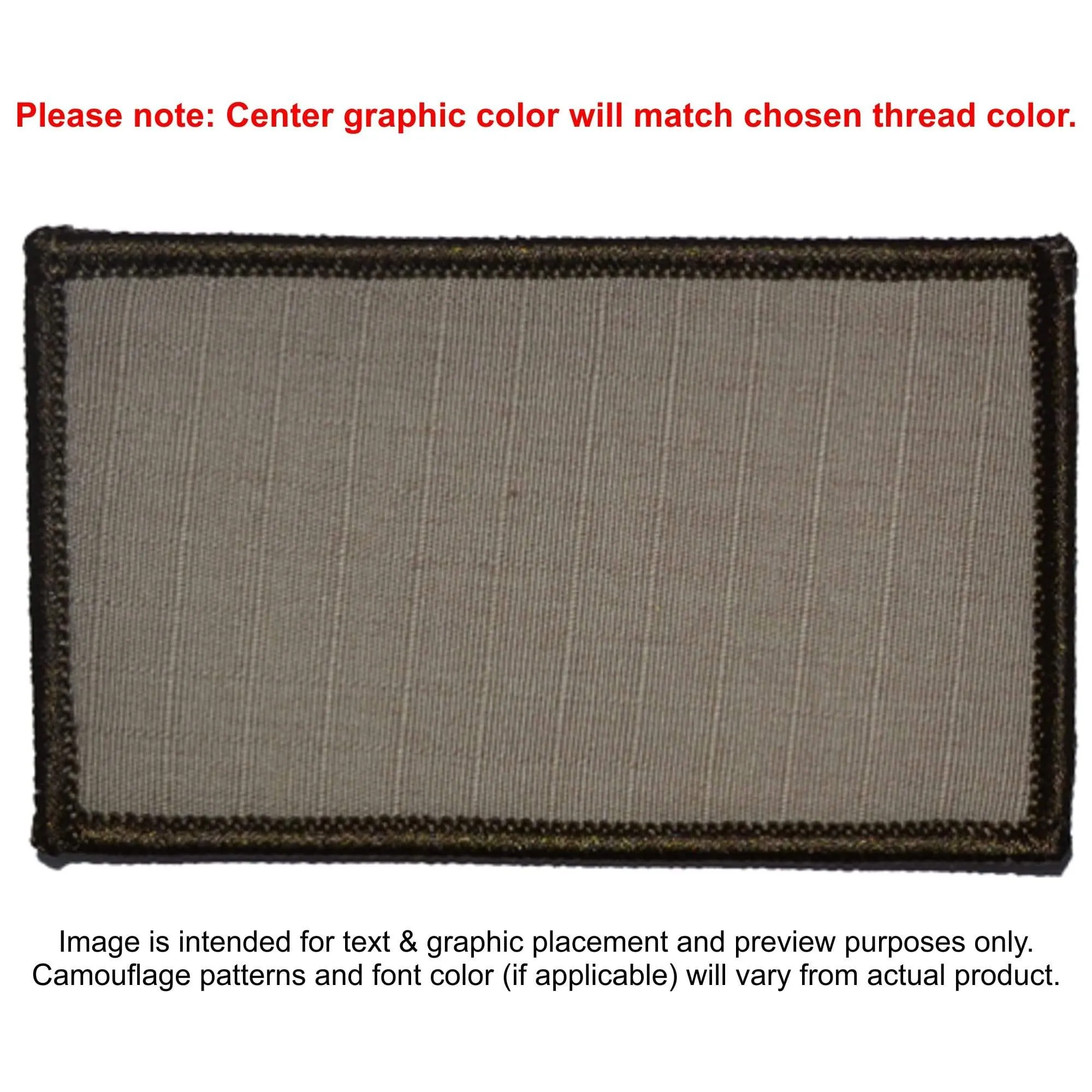 Custom Made Combat Plate Carrier Flak Patch - Custom Image