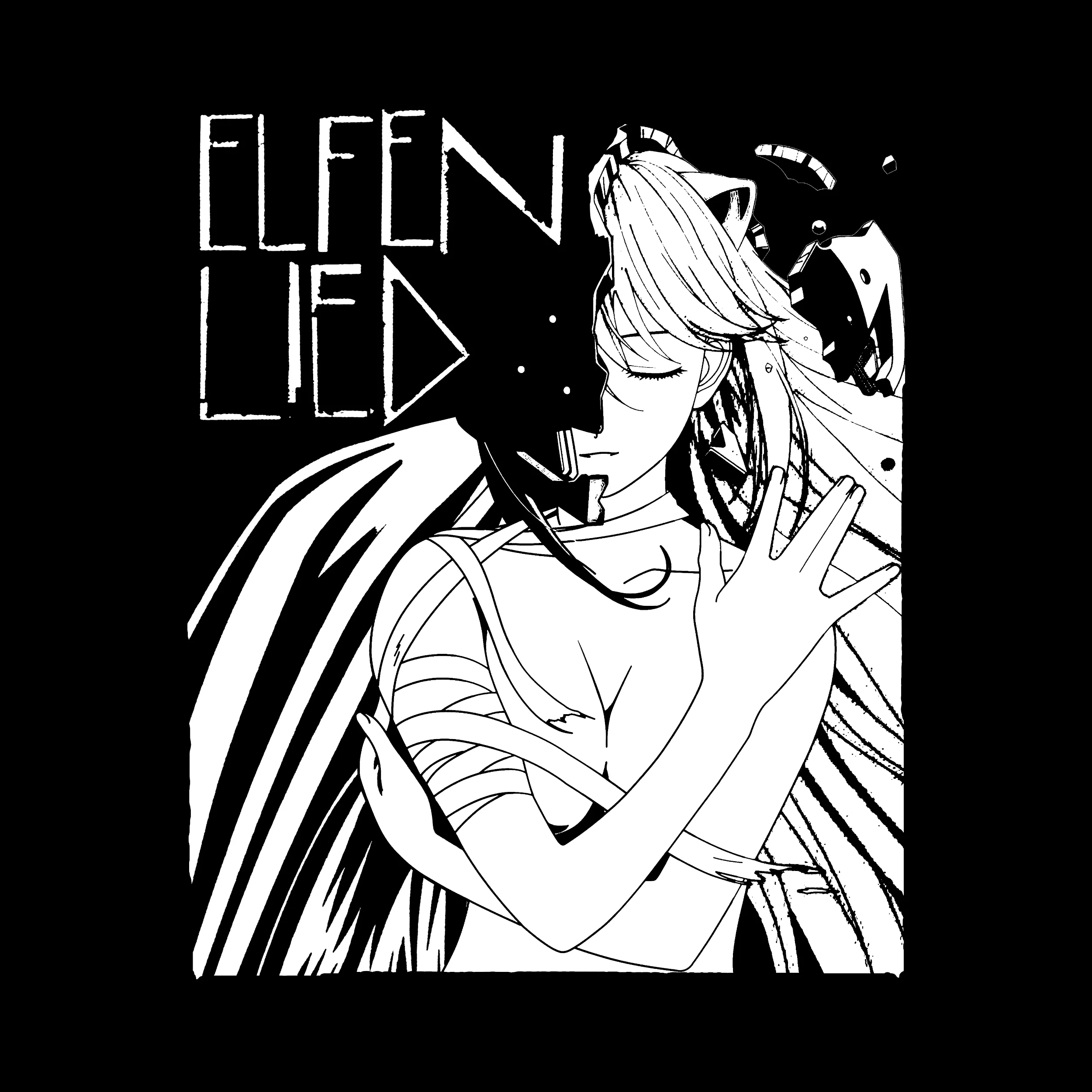 Elfen Lied Slim Fit Tee