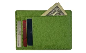 Faux Leather Wallet - Kiwi