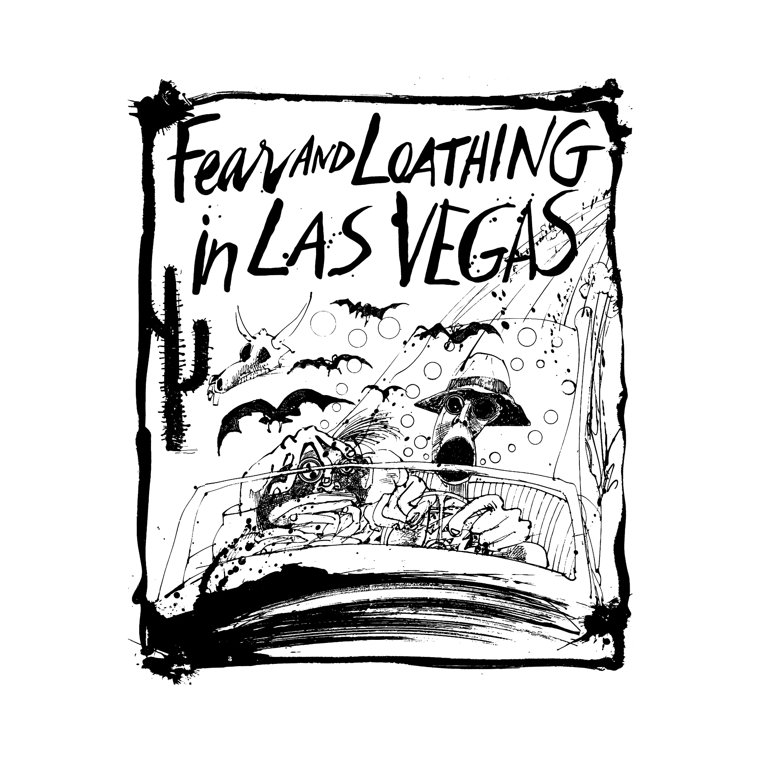 Fear And Loathing In Las Vegas Slim Fit Tee