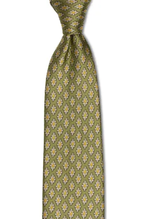 Green Daisy Tie