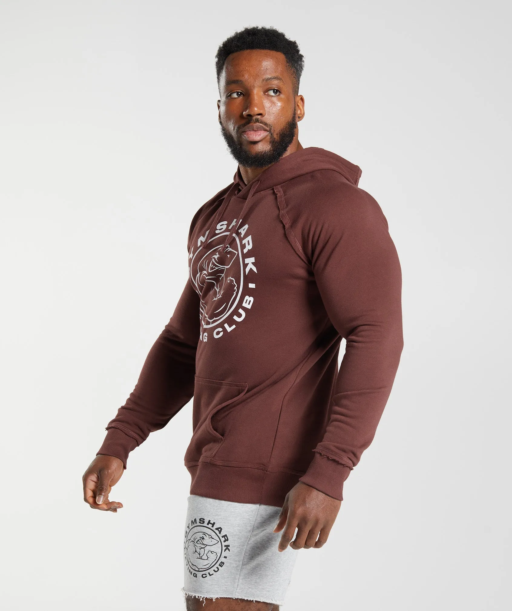 Gymshark Legacy Hoodie - Cherry Brown