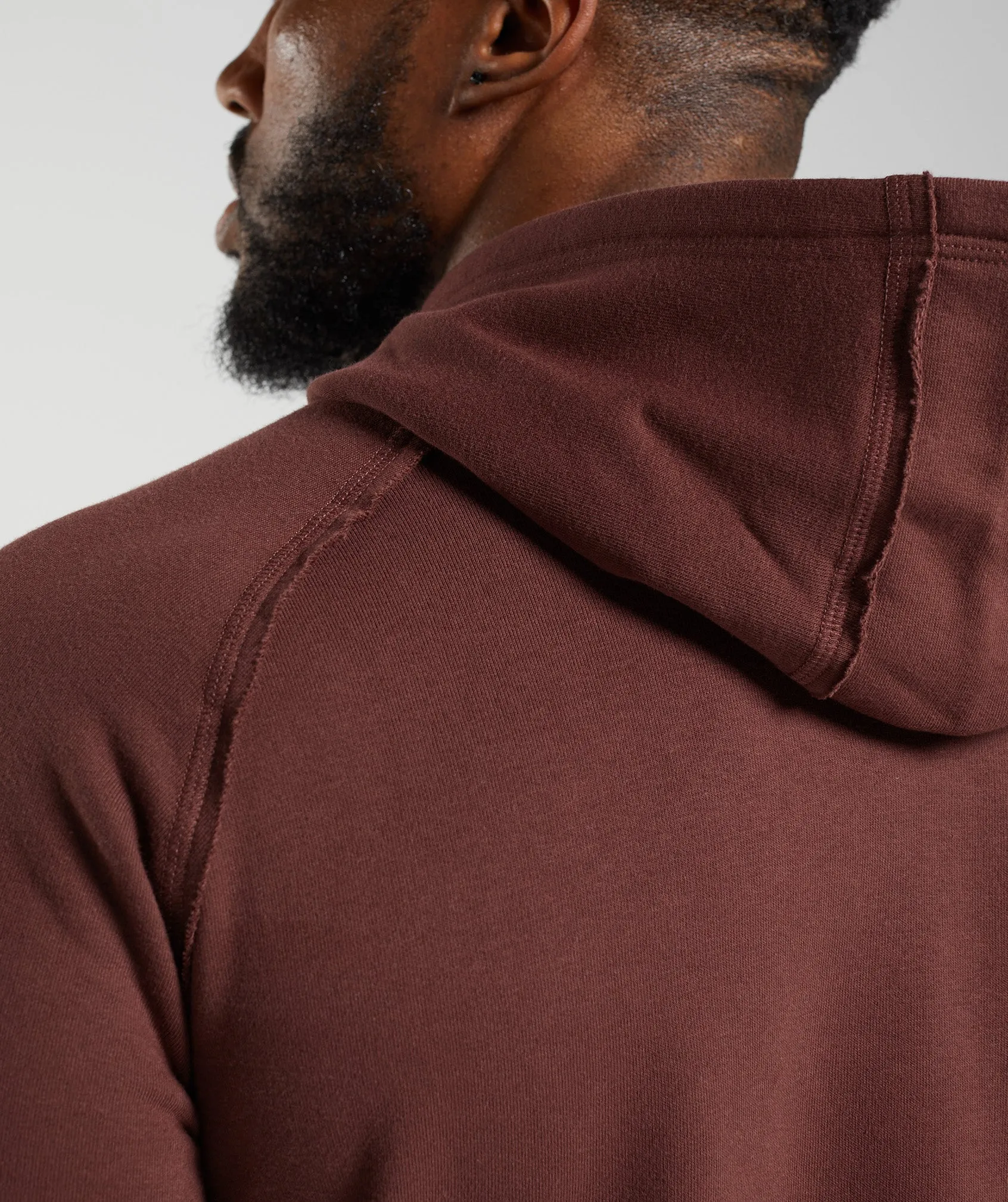 Gymshark Legacy Hoodie - Cherry Brown