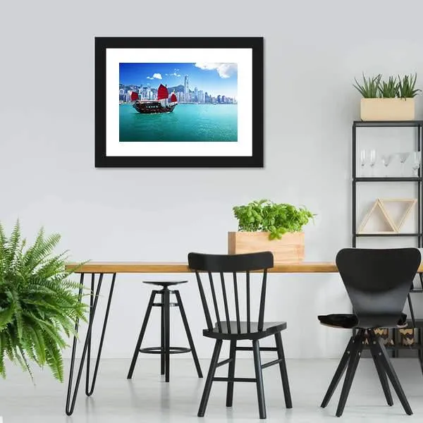 Hong Kong Harbour Canvas Wall Art