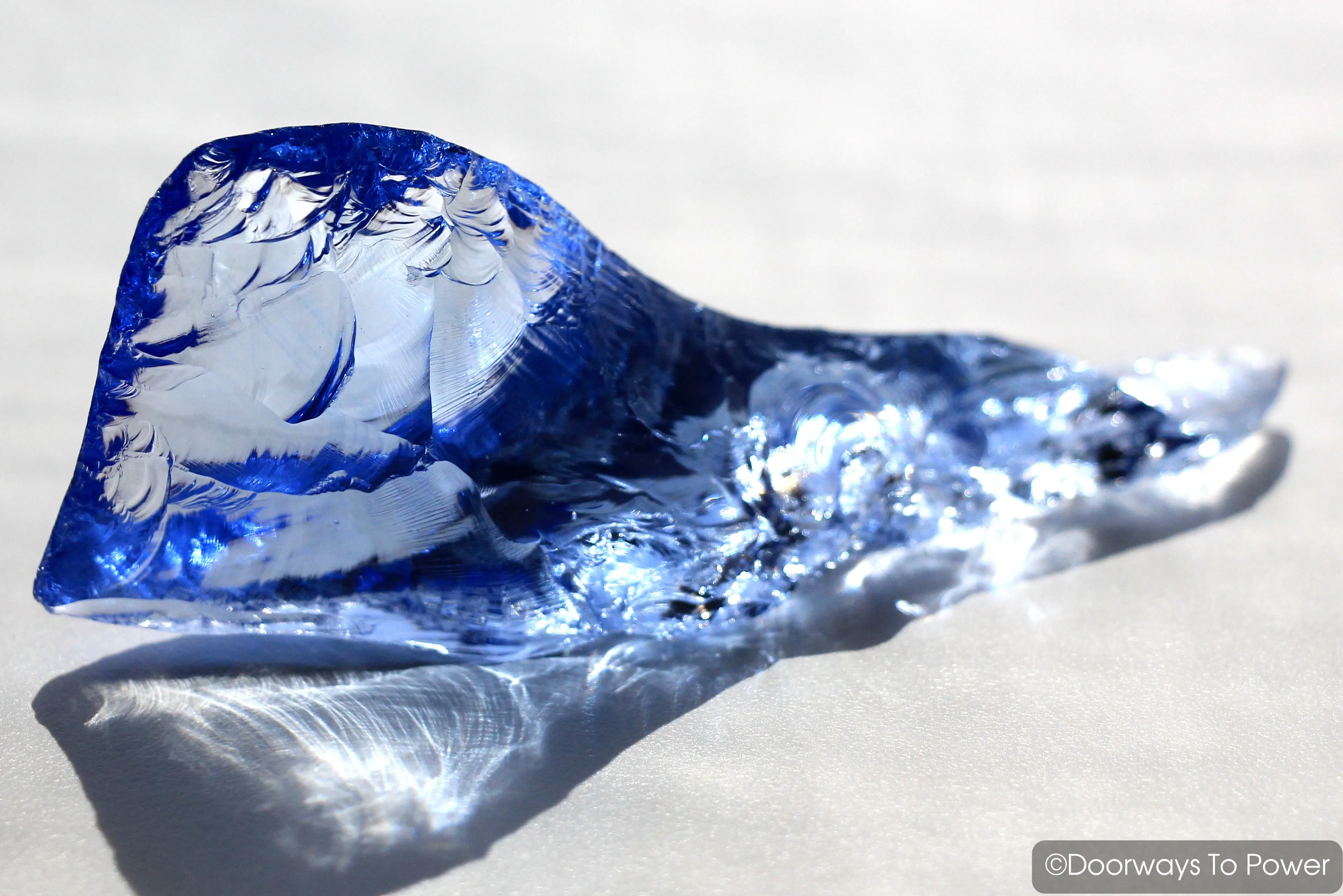 Lady Nellie Blue Andara Crystal Energy Wand 'The Blue Flame'