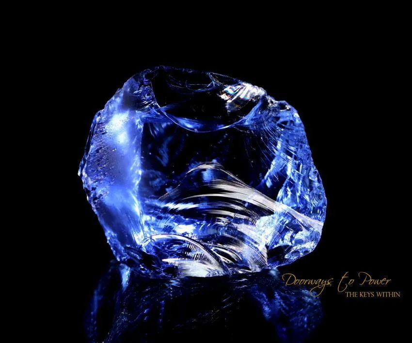 Lady Nellie Blue Andara Crystal 'Michael's Blue Flame'