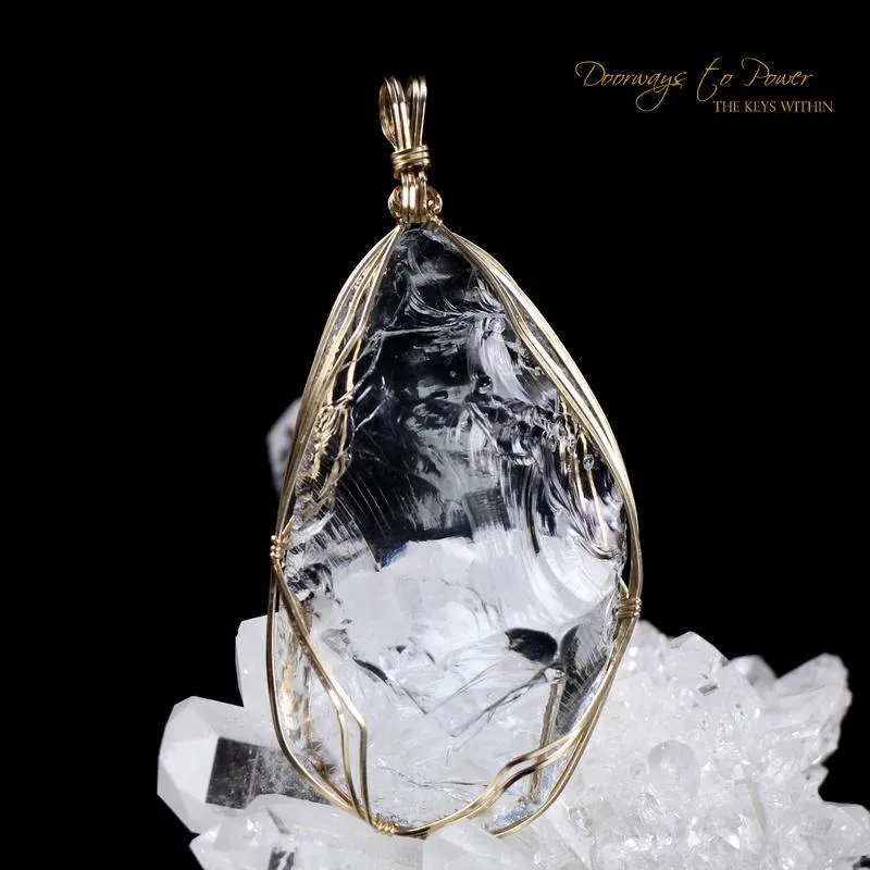 Lady Nellie Blue Andara Pendant 14k