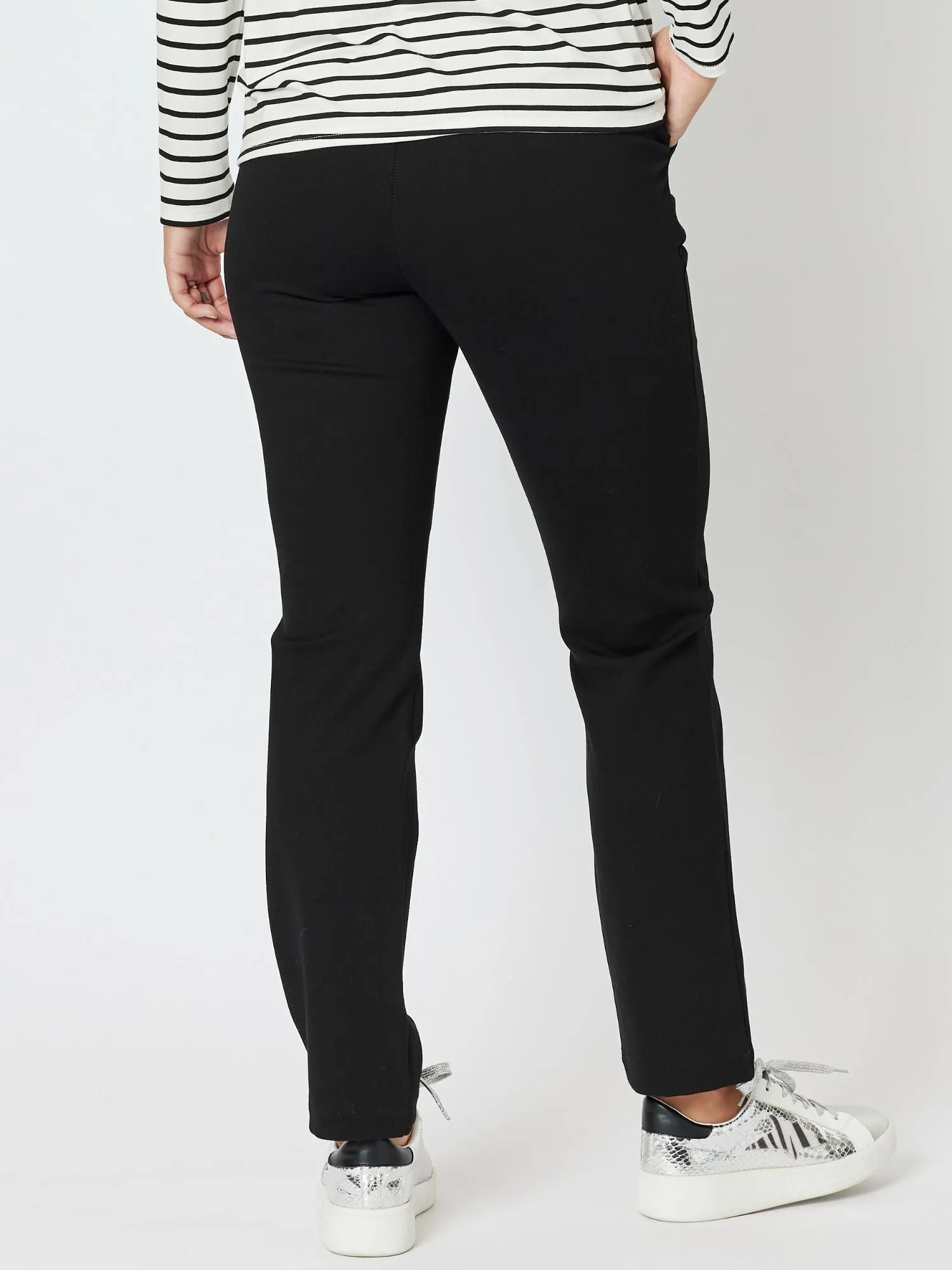 Lauren Slim Leg Pant - Black
