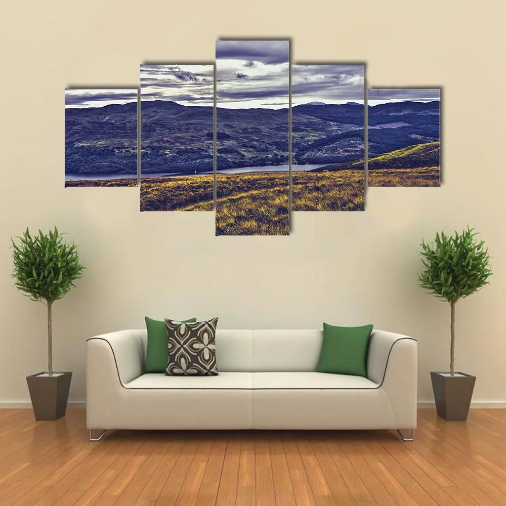Loch Tay  Scotland Canvas Wall Art