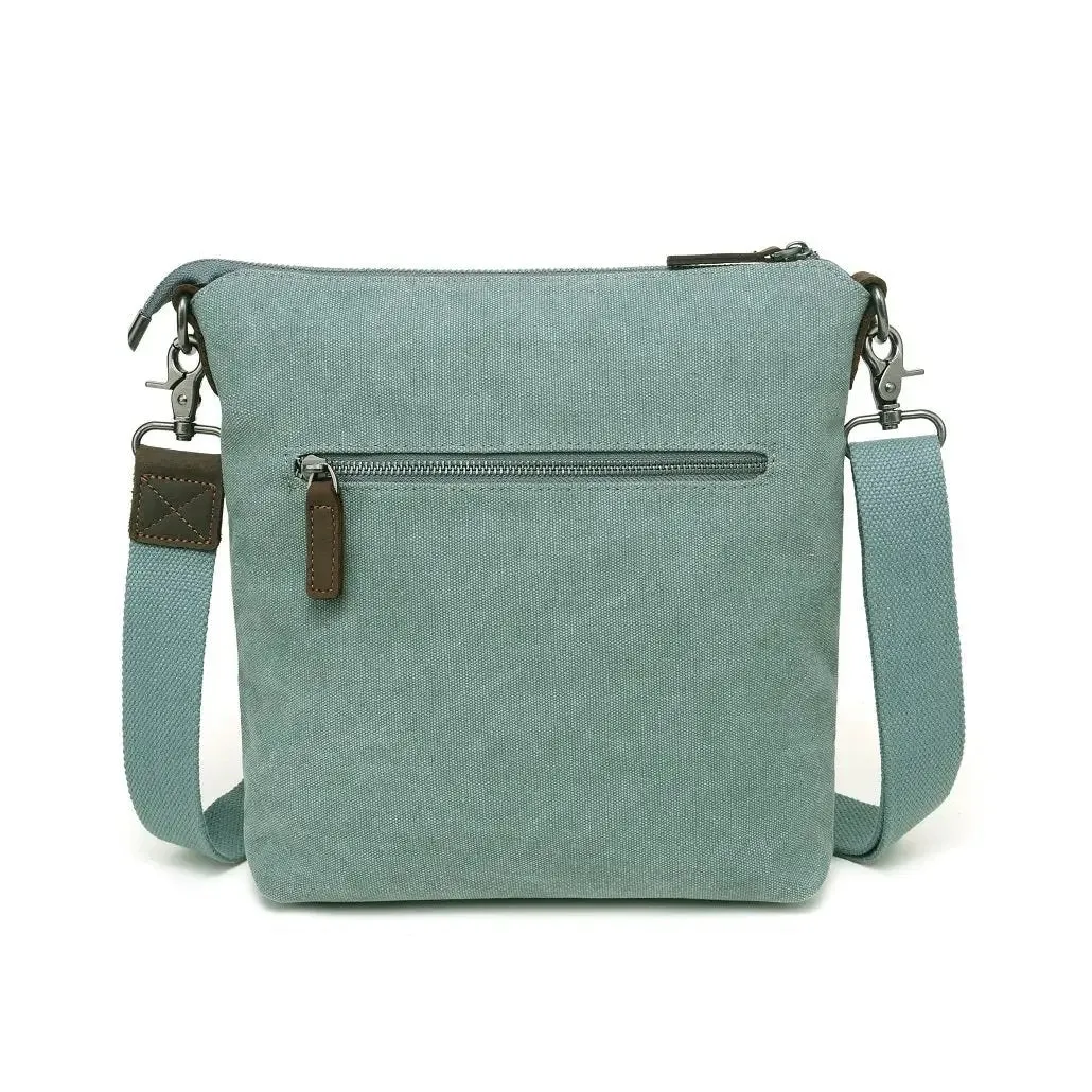 Medium Canvas Should Bag with Leather Trim