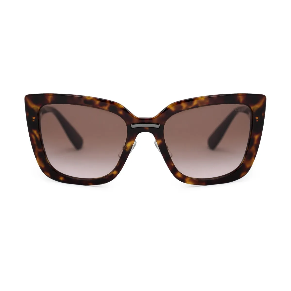 Miu Miu Rectangular Sunglasses SMU03VS 2AU0A6 55