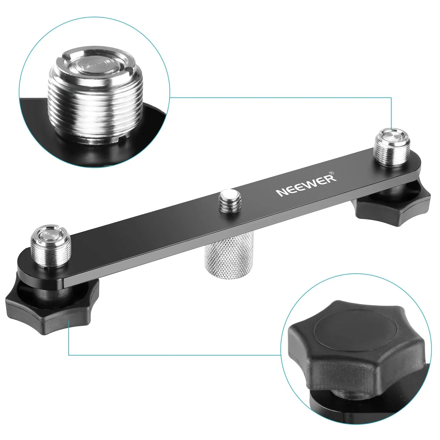 NEEWER NW-036 Durable Sturdy Steel Microphone Mount Bracket