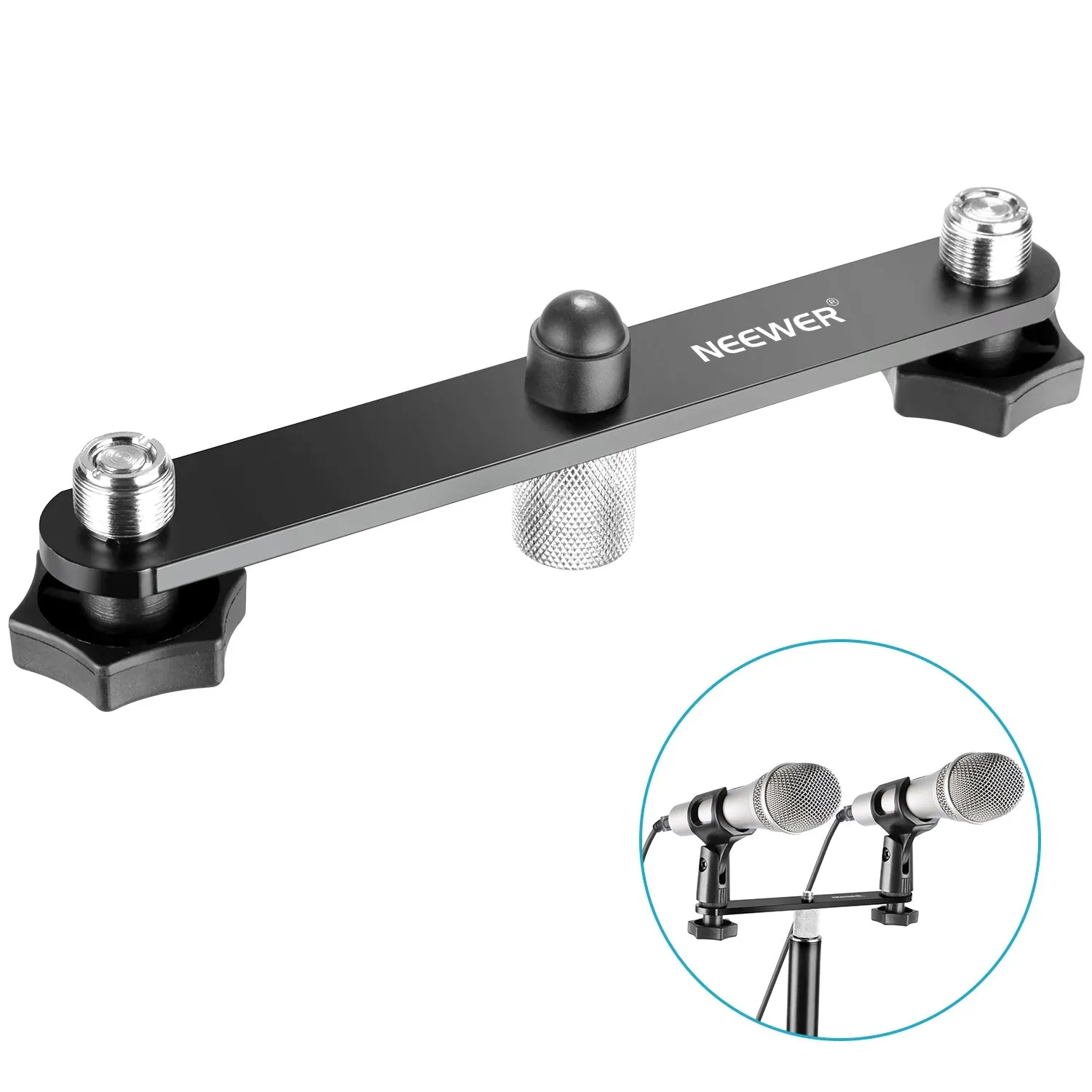 NEEWER NW-036 Durable Sturdy Steel Microphone Mount Bracket