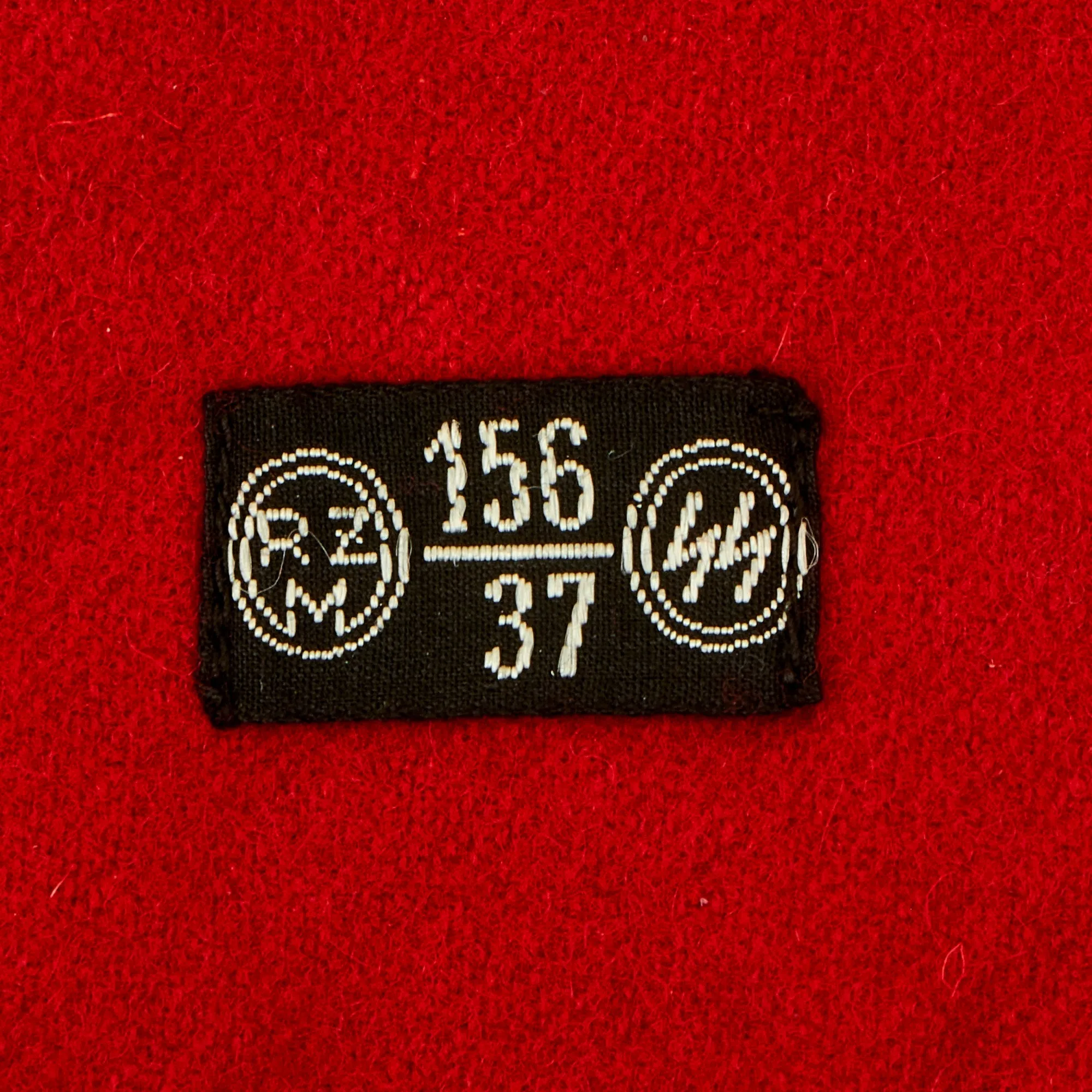 Original German Pre-WWII SS Member's Wool & Rayon Multi-Piece Armband with BeVo SS RZM Tag