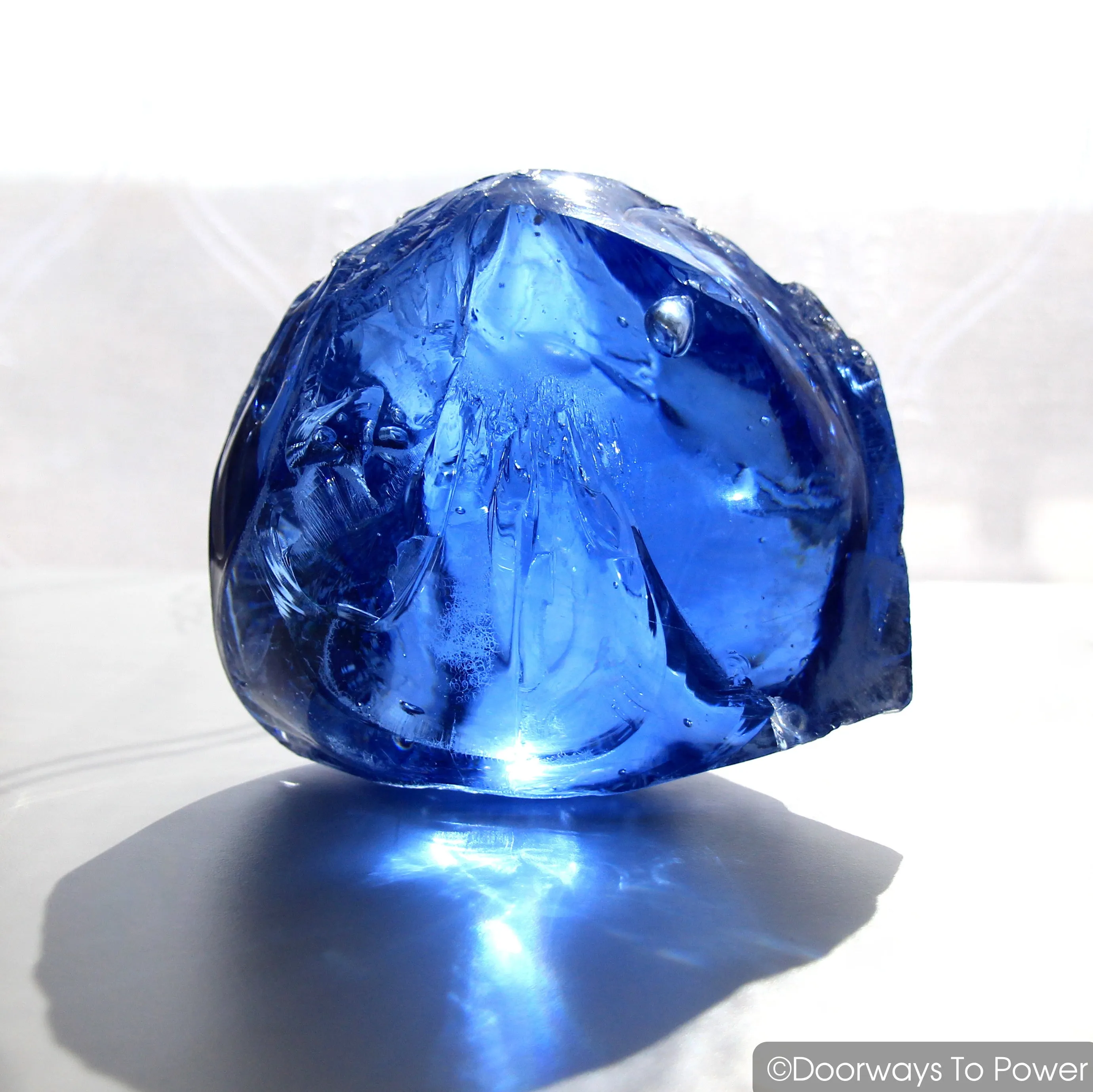 Original Lady Nellie Blue Monatomic Andara Crystal 'Heart' *RESERVED*