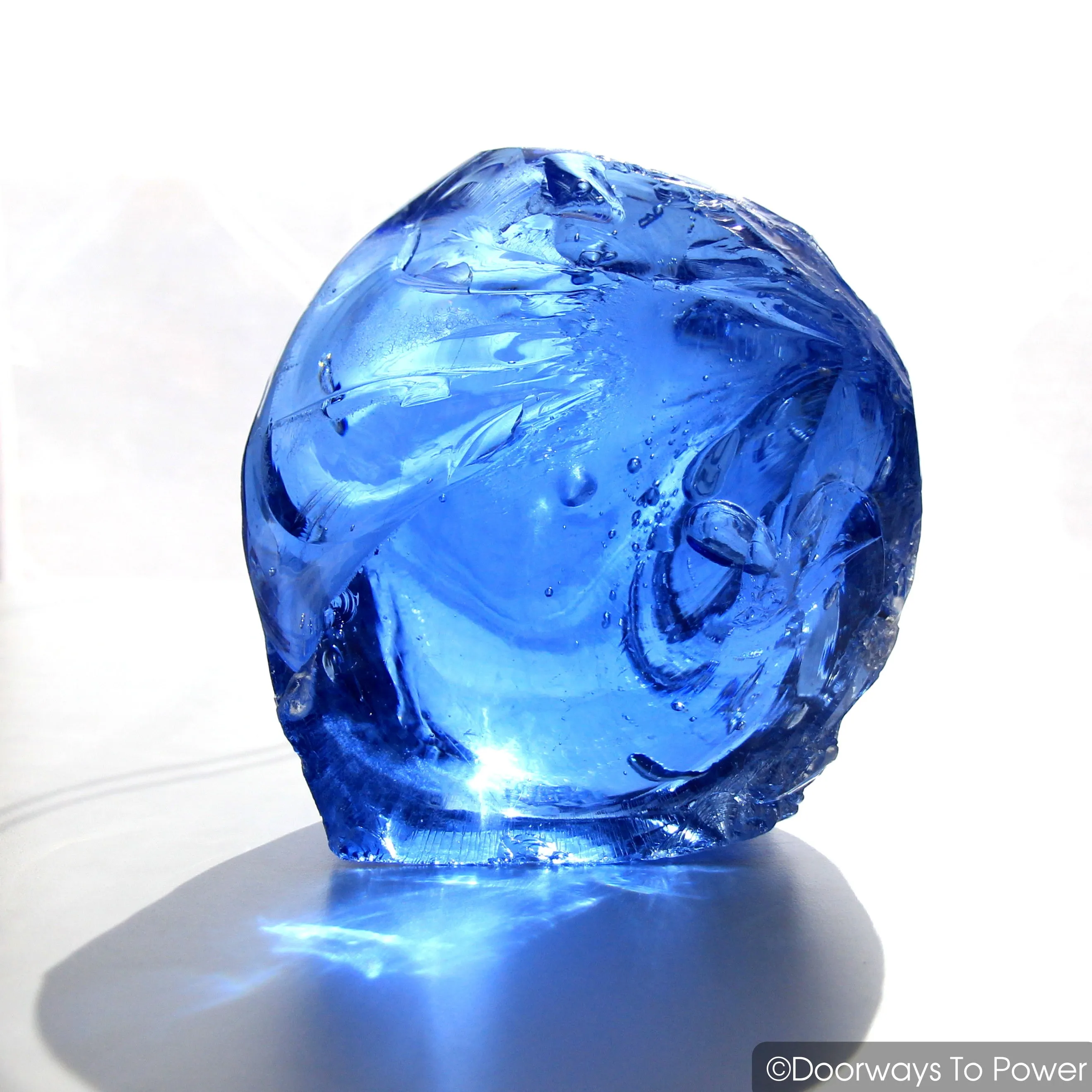 Original Lady Nellie Blue Monatomic Andara Crystal 'Heart' *RESERVED*