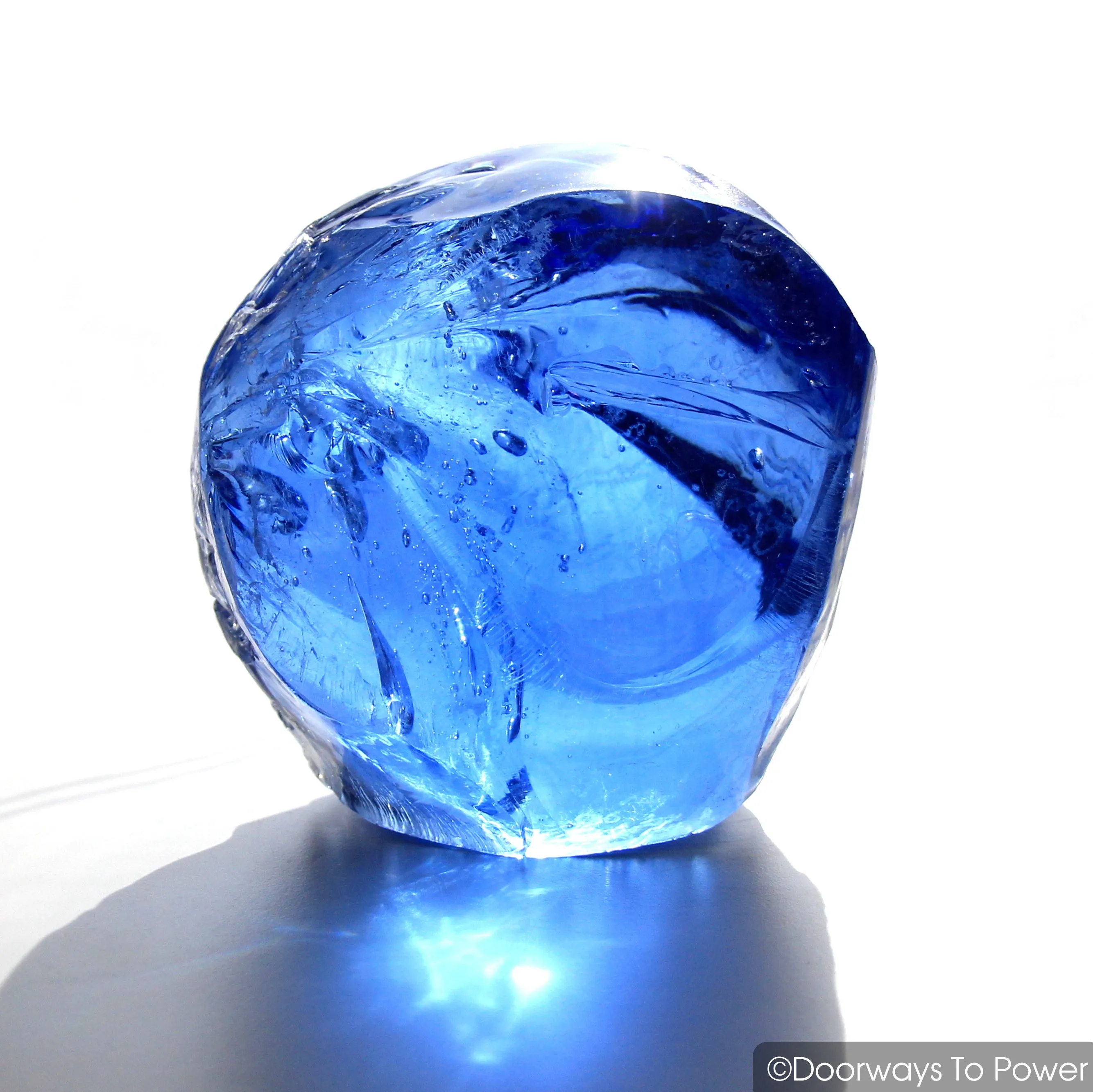 Original Lady Nellie Blue Monatomic Andara Crystal 'Heart' *RESERVED*