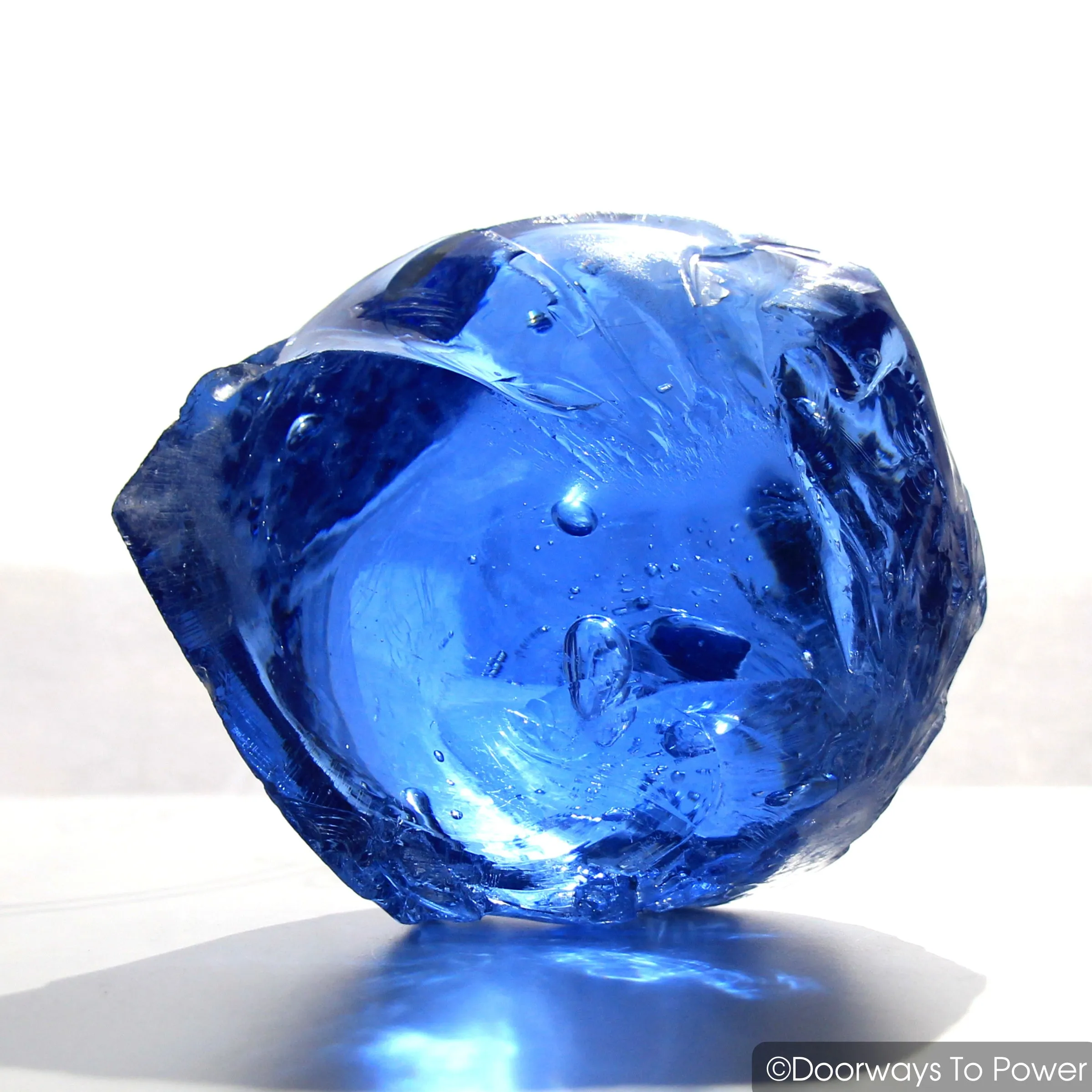 Original Lady Nellie Blue Monatomic Andara Crystal 'Heart' *RESERVED*