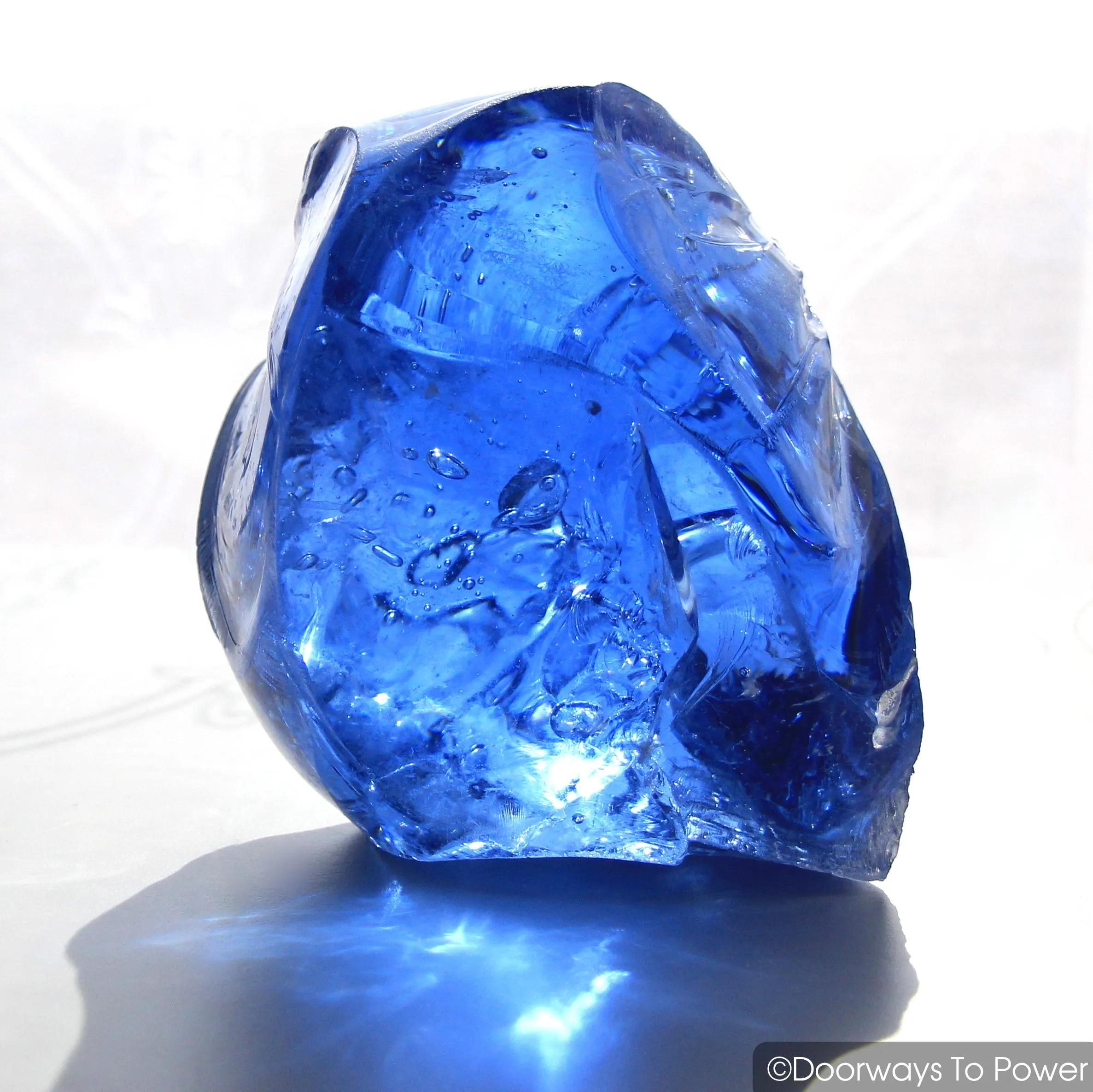 Original Lady Nellie Blue Monatomic Andara Crystal 'Heart' *RESERVED*