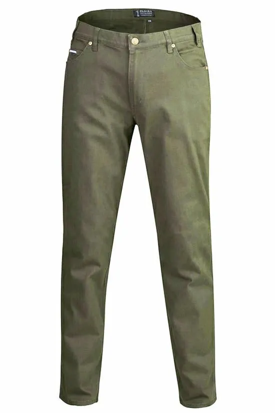 Pilbara RMPC014 Men's Cotton Stretch Jeans - Stout