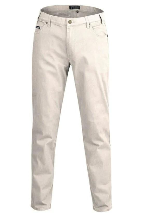 Pilbara RMPC014 Men's Cotton Stretch Jeans - Stout