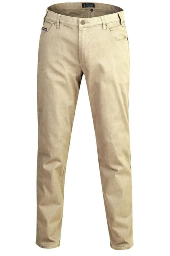 Pilbara RMPC014 Men's Cotton Stretch Jeans - Stout