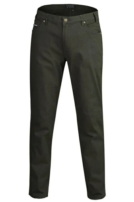 Pilbara RMPC014 Men's Cotton Stretch Jeans - Stout