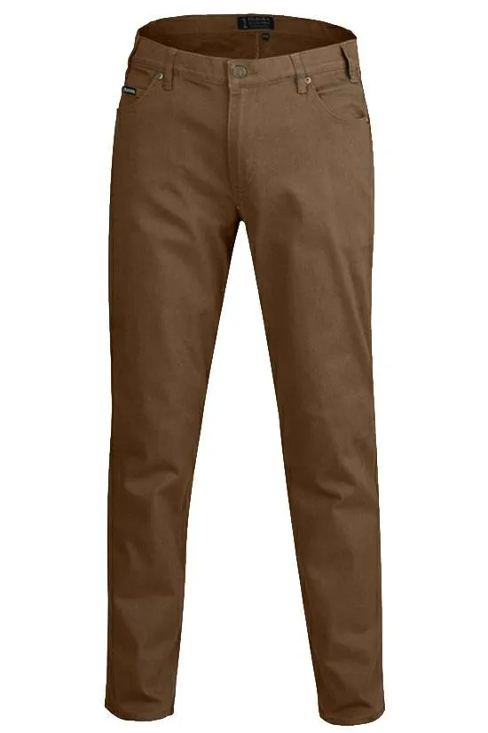 Pilbara RMPC014 Men's Cotton Stretch Jeans - Stout
