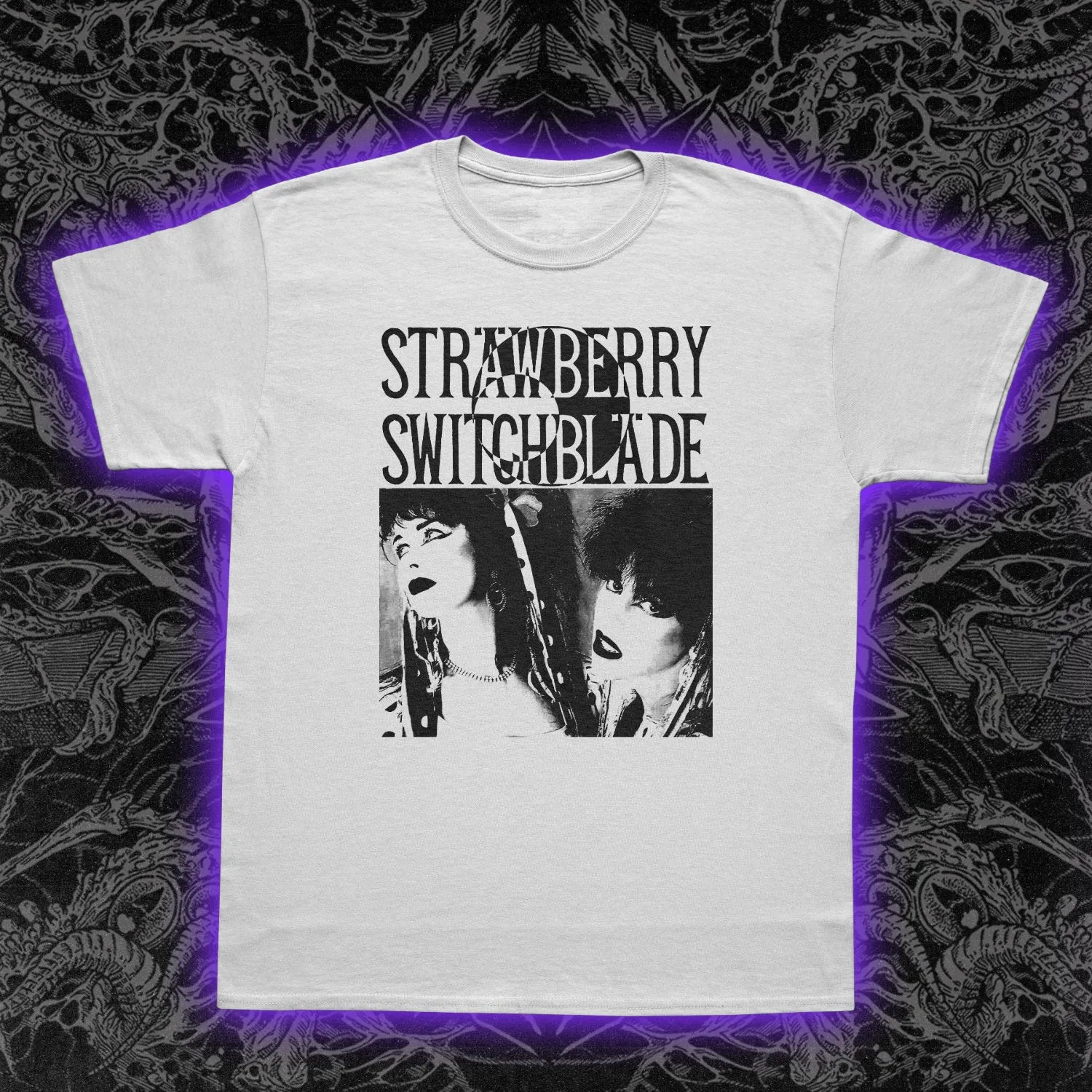 Strawberry Switchblade Slim Fit Tee