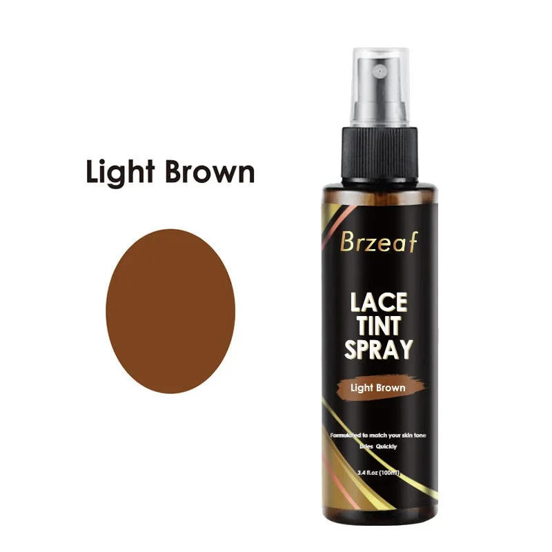 Trendy Tint Spray For Lace Wigs, And Closure Frontals