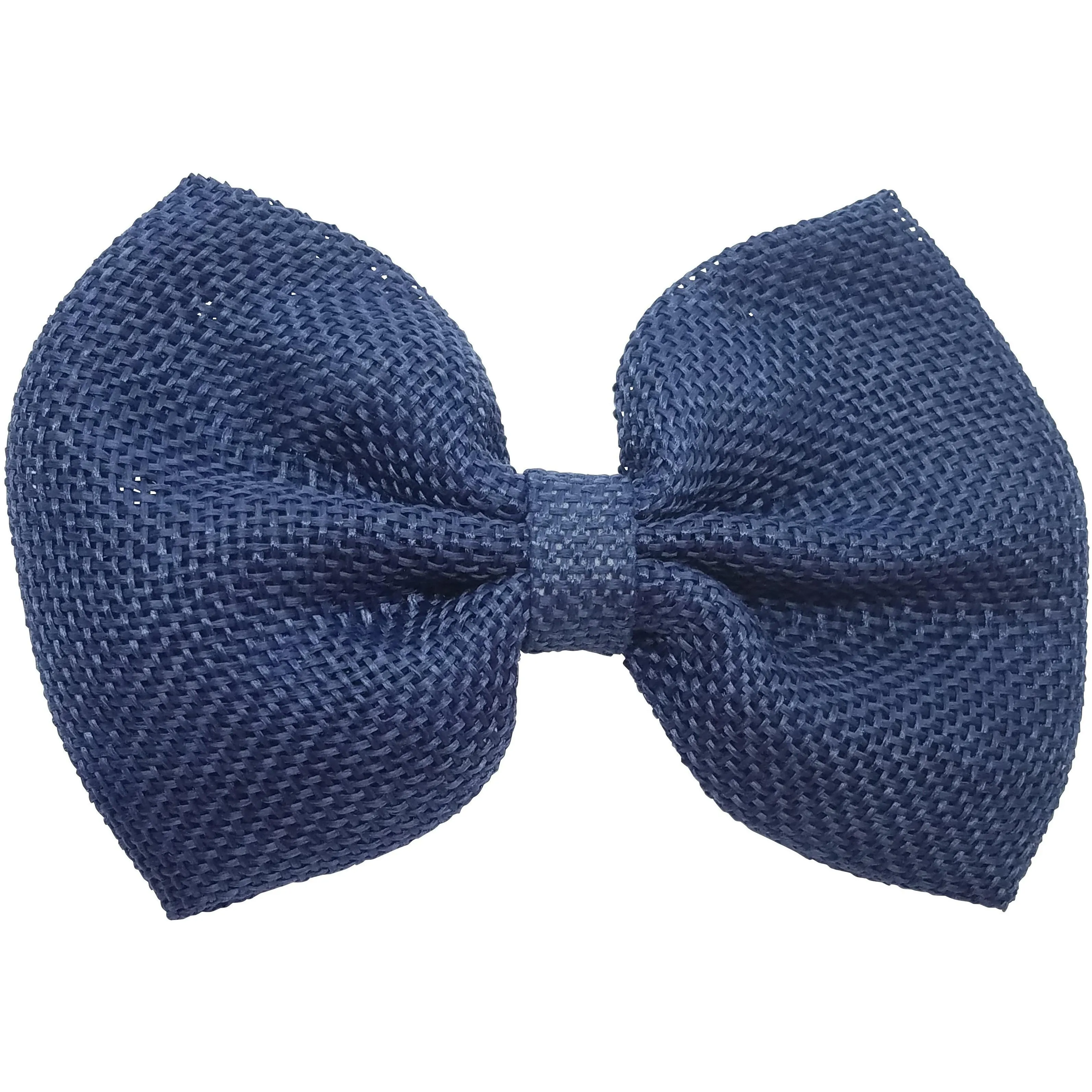 White 4" inch Burlap Bows Universal
