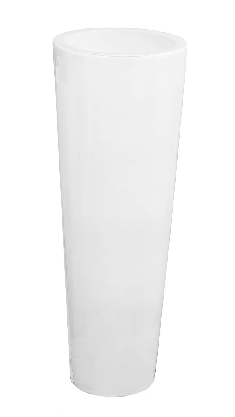 White Floor Vase Planters