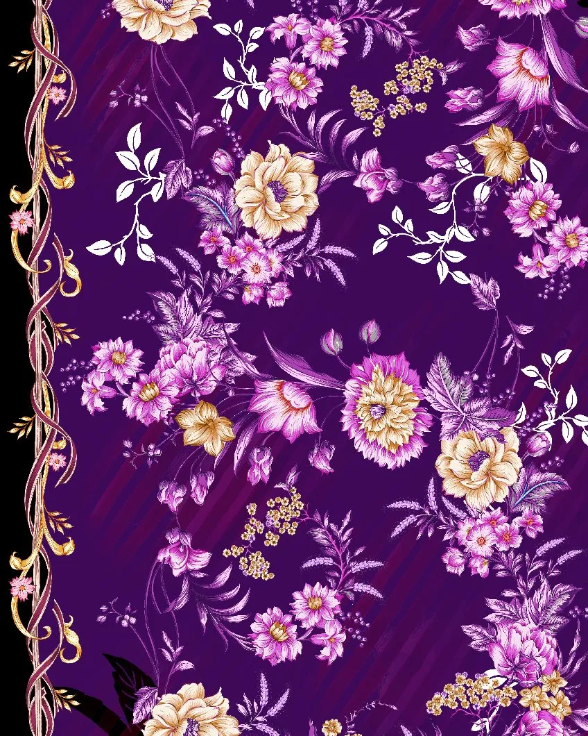 Zaha by Khadijah Shah – 2pc Lawn Collection – Simone (ZL-10B)